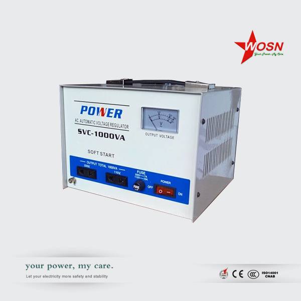 Automatic Voltage Regulator 220V 1000W Static Servo Stabilizer